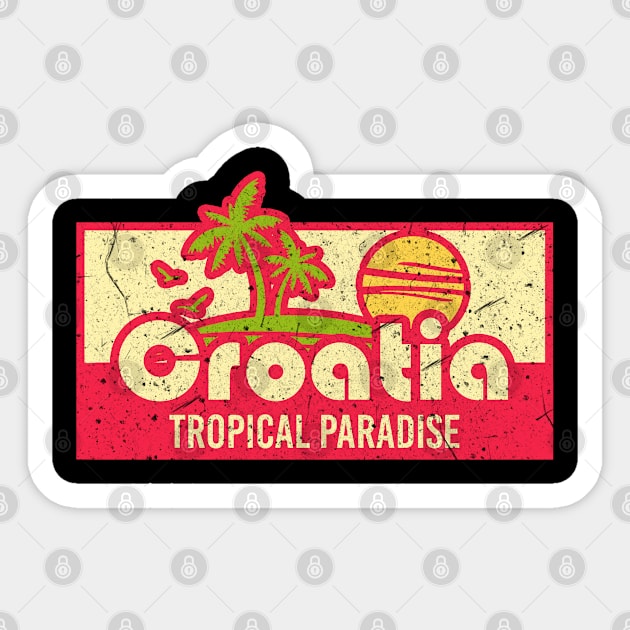 Croatia vacay Sticker by SerenityByAlex